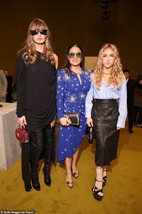 valentina gucci|Salma Hayek’s Daughter Valentina Attends Gucci Show In Milan .